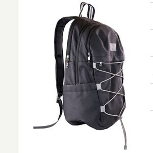 Simply Southern Sporty Black Backpack with Crisscross Straps and Top Handle